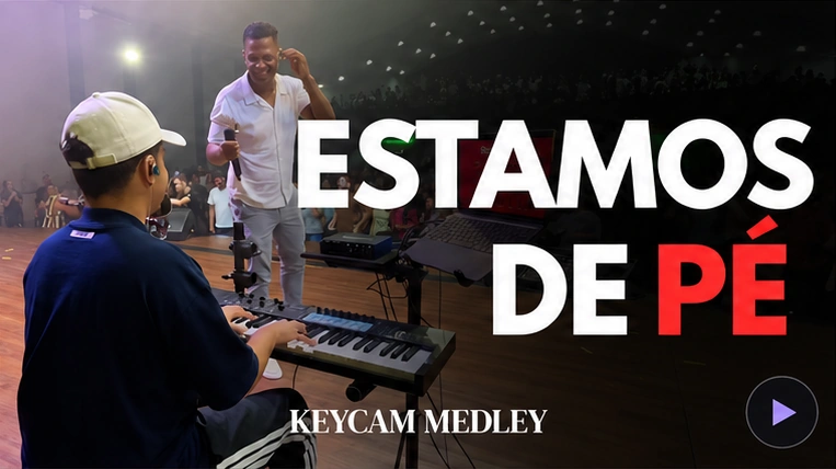 Composição visual: Estamos de pé • Keycam